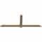Ekena Millwork Eugene Rough Sawn Timber Gable Bracket, Douglas Fir, 72"W x 27"H x 2"D x 4"F, 9/12 Pitch GBW072X27X0204EUG00RDF - alternate 4